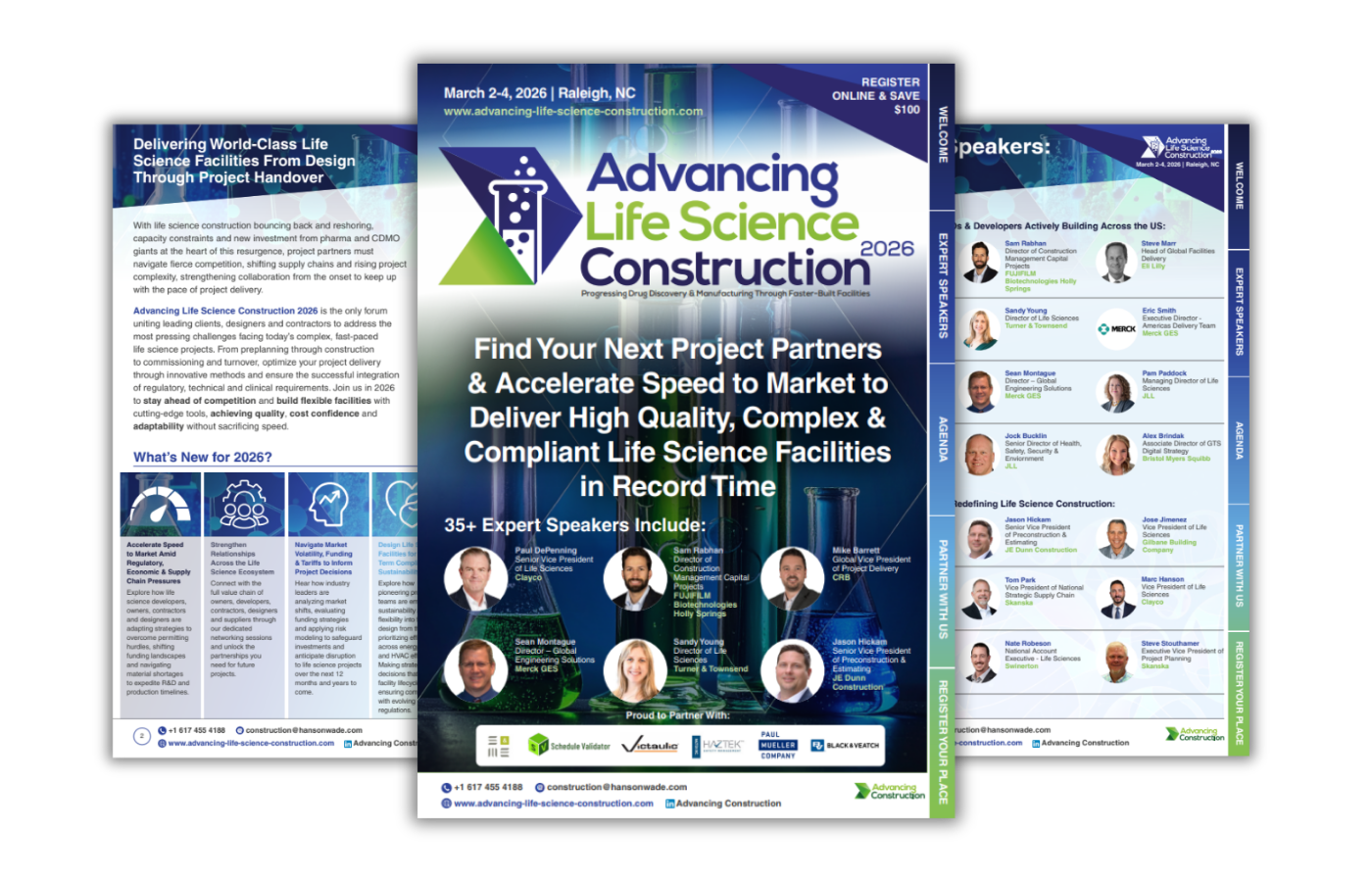Advancing Life Science Construction 2026 Brochure