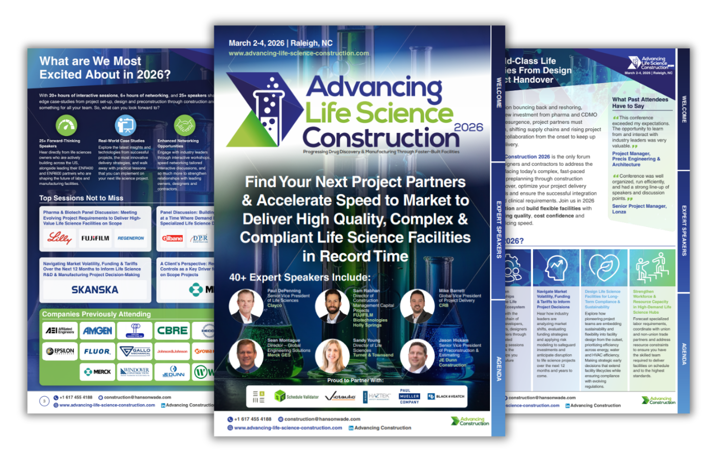 Advancing Life Science Construction 2026 Brochure